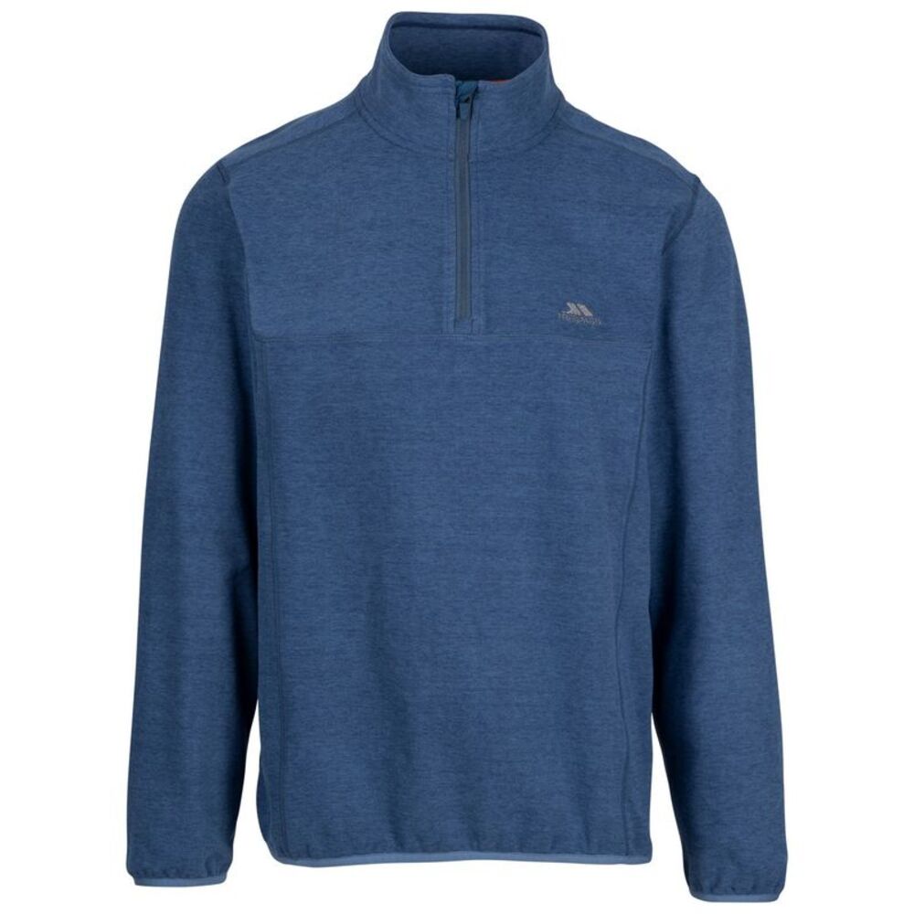 Trespass Mens Mindel Fleece Top / Blue Melange